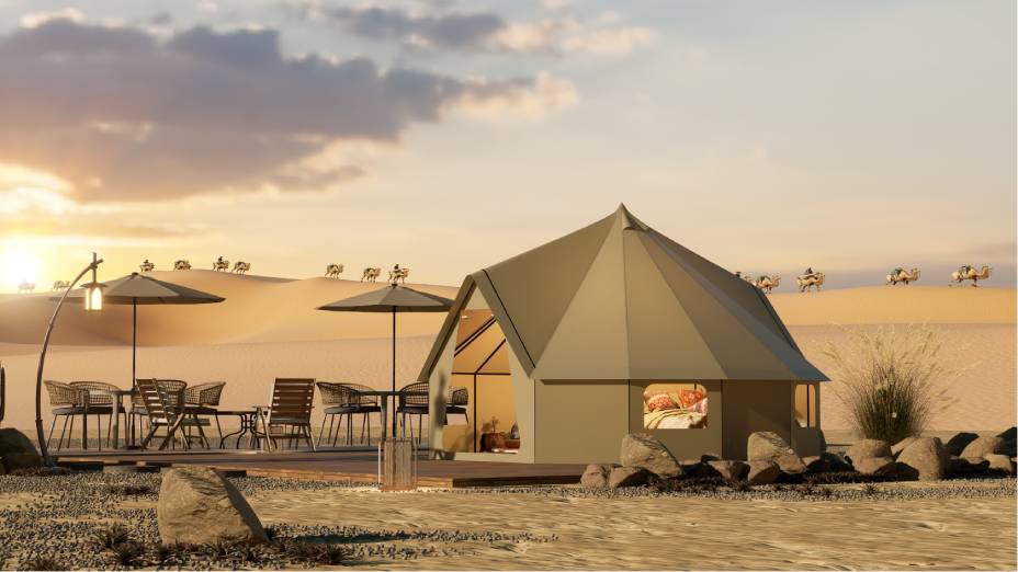 阿拉善盟露营酒店帐篷厂家